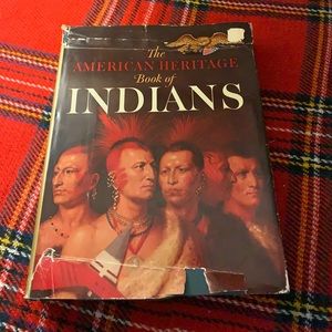 American Indian hardcover book.